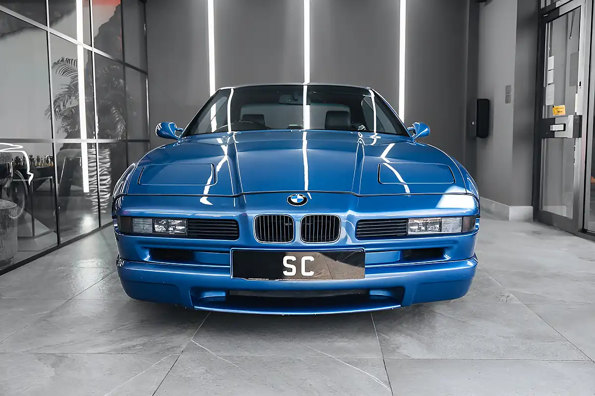 Used 1997 BMW 8 Series Sport Estoril Blue - Interior and Exterior details 6