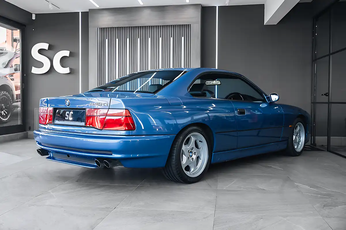 Used 1997 BMW 8 Series Sport Estoril Blue - Interior and Exterior details 8