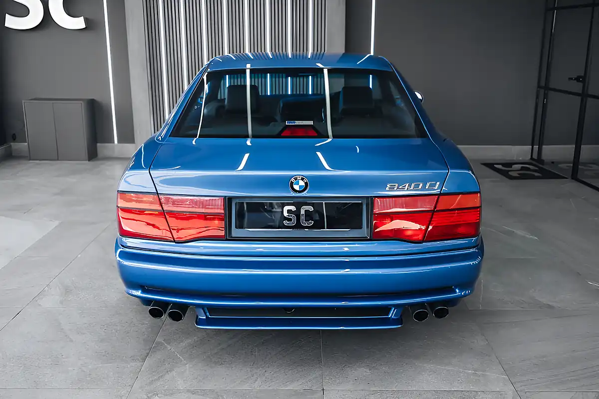 Used 1997 BMW 8 Series Sport Estoril Blue - Interior and Exterior details 9