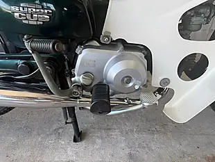 Used 1997 Honda C70 Custom Green - Interior and Exterior details 11