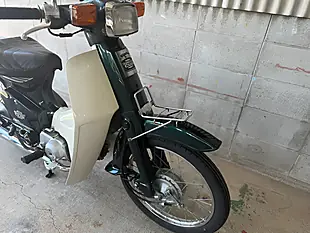 Used 1997 Honda C70 Custom Green - Interior and Exterior details 13