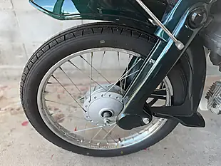 Used 1997 Honda C70 Custom Green - Interior and Exterior details 16