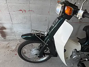 Used 1997 Honda C70 Custom Green - Interior and Exterior details 17