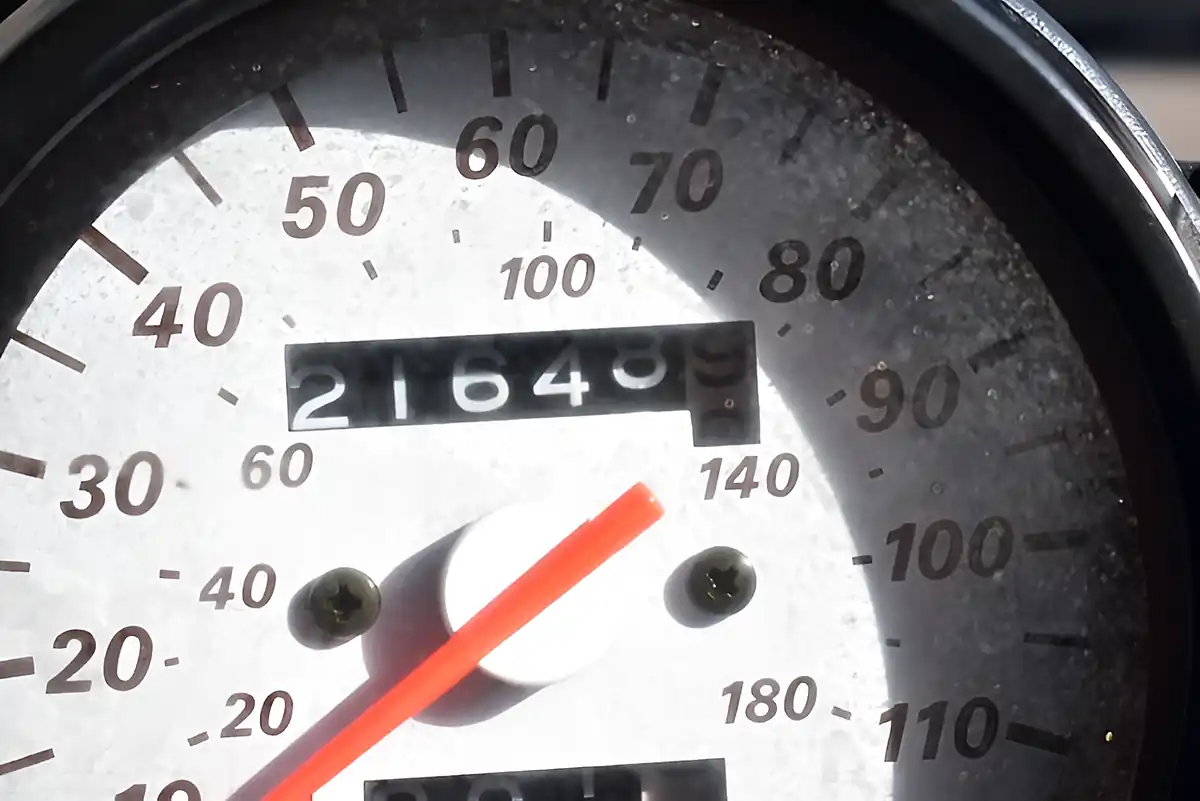 Used 1997 Honda SLR650 White - Interior and Exterior details 9