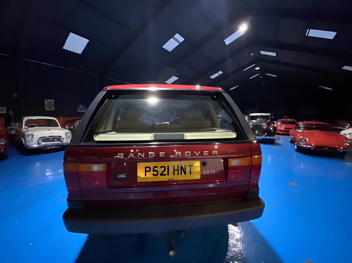 Used 1997 Land Rover Range Rover Hse Red - Interior and Exterior details 9