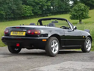 Used 1997 Mazda MX-5 Black - Interior and Exterior details 15