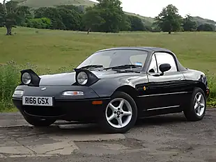 Used 1997 Mazda MX-5 Black - Interior and Exterior details 3
