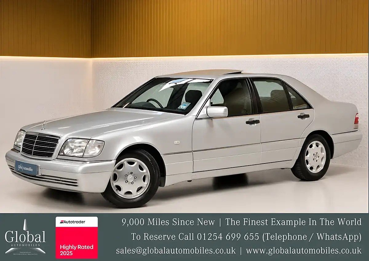 Used 1997 Mercedes-Benz S-Class Iridium Silver - Front View