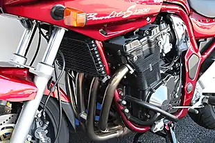 Used 1997 Suzuki Bandit 1200 Faired Maroon Metallic Red - Interior and Exterior details 19