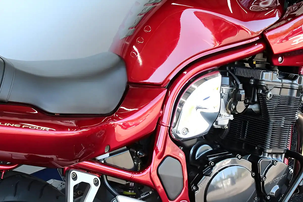 Used 1997 Suzuki Bandit 1200 Faired Maroon Metallic Red - Interior and Exterior details 8