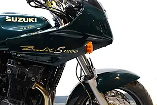 Used 1997 Suzuki Bandit GSF1200S Green - Interior and Exterior details 4