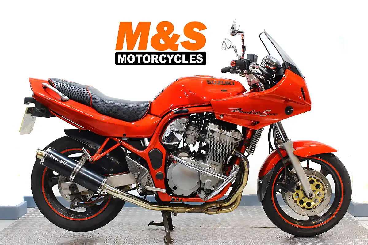 Used 1997 Suzuki GSF600 S Bandit Orange - Front View