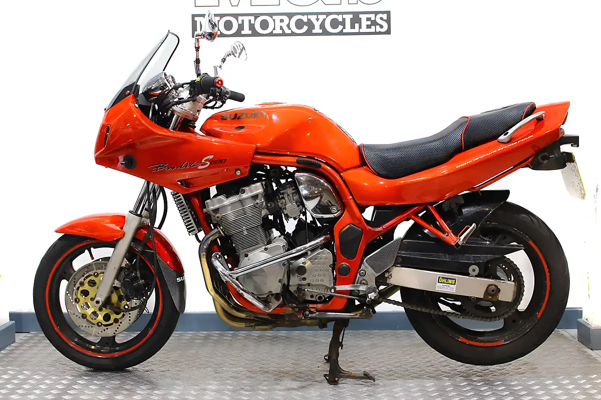 Used 1997 Suzuki GSF600 S Bandit Orange - Interior and Exterior details 2