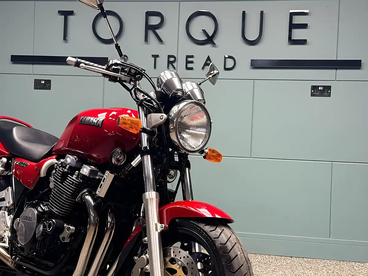 Used 1997 Yamaha XJR1200 Red - Interior and Exterior details 10