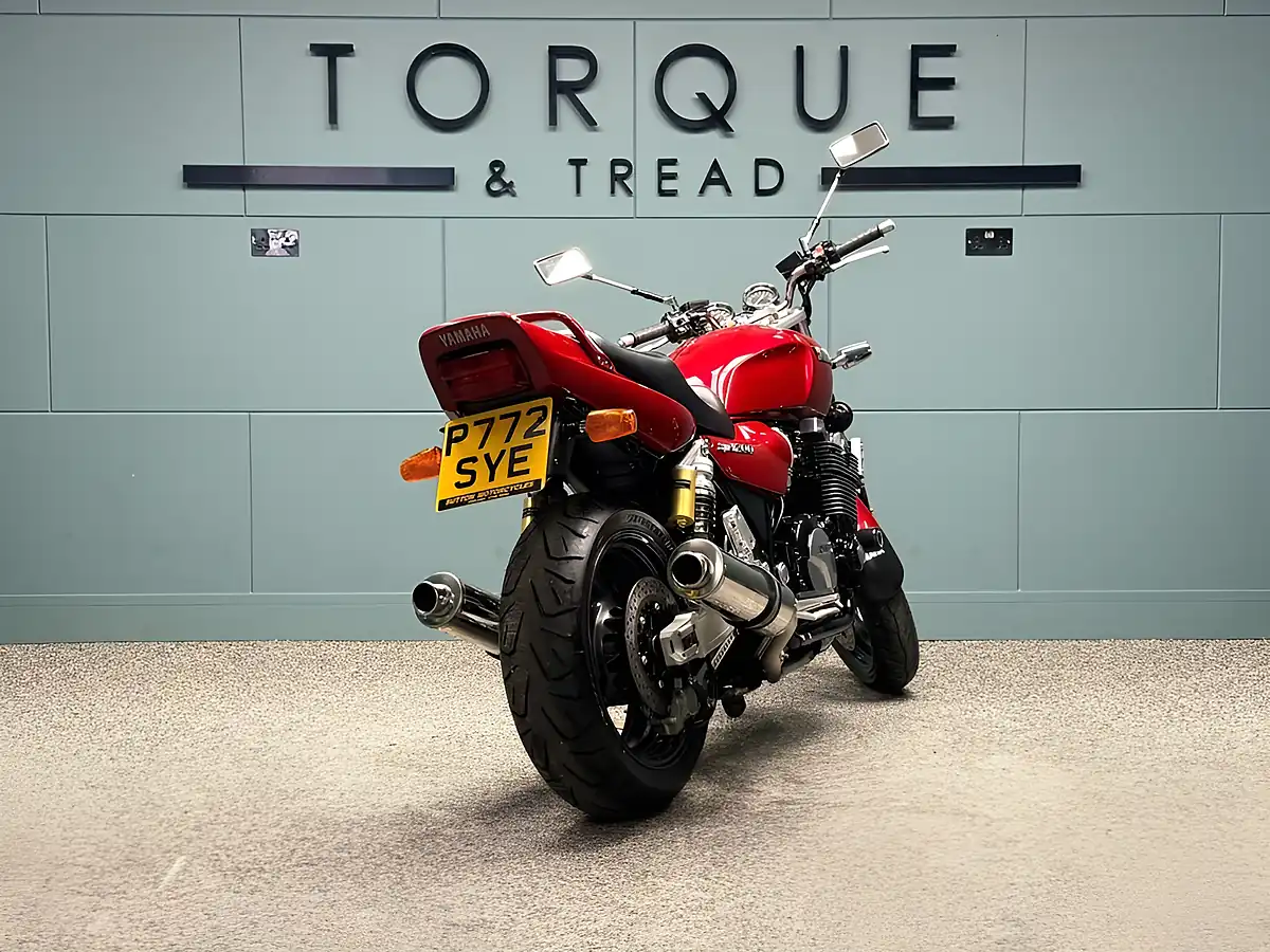 Used 1997 Yamaha XJR1200 Red - Interior and Exterior details 4