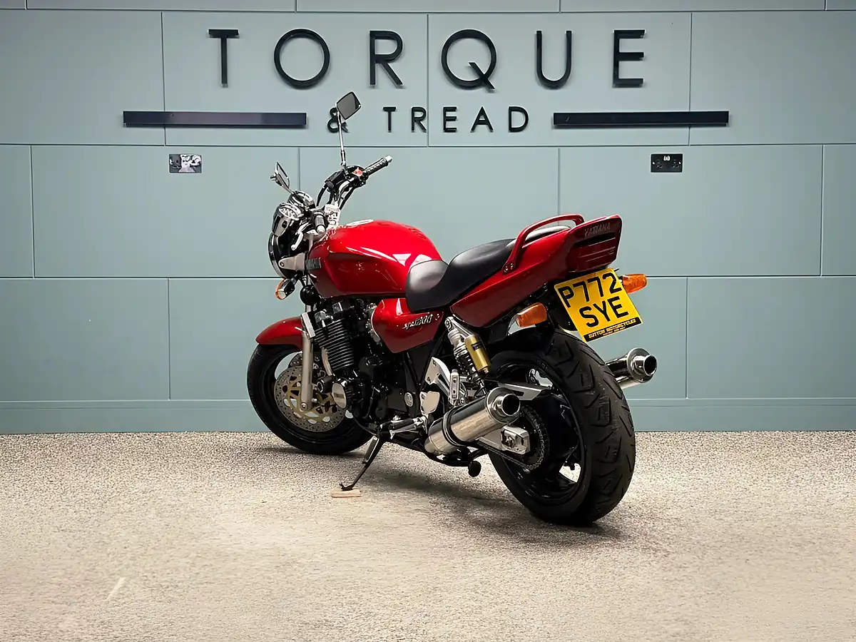 Used 1997 Yamaha XJR1200 Red - Interior and Exterior details 6