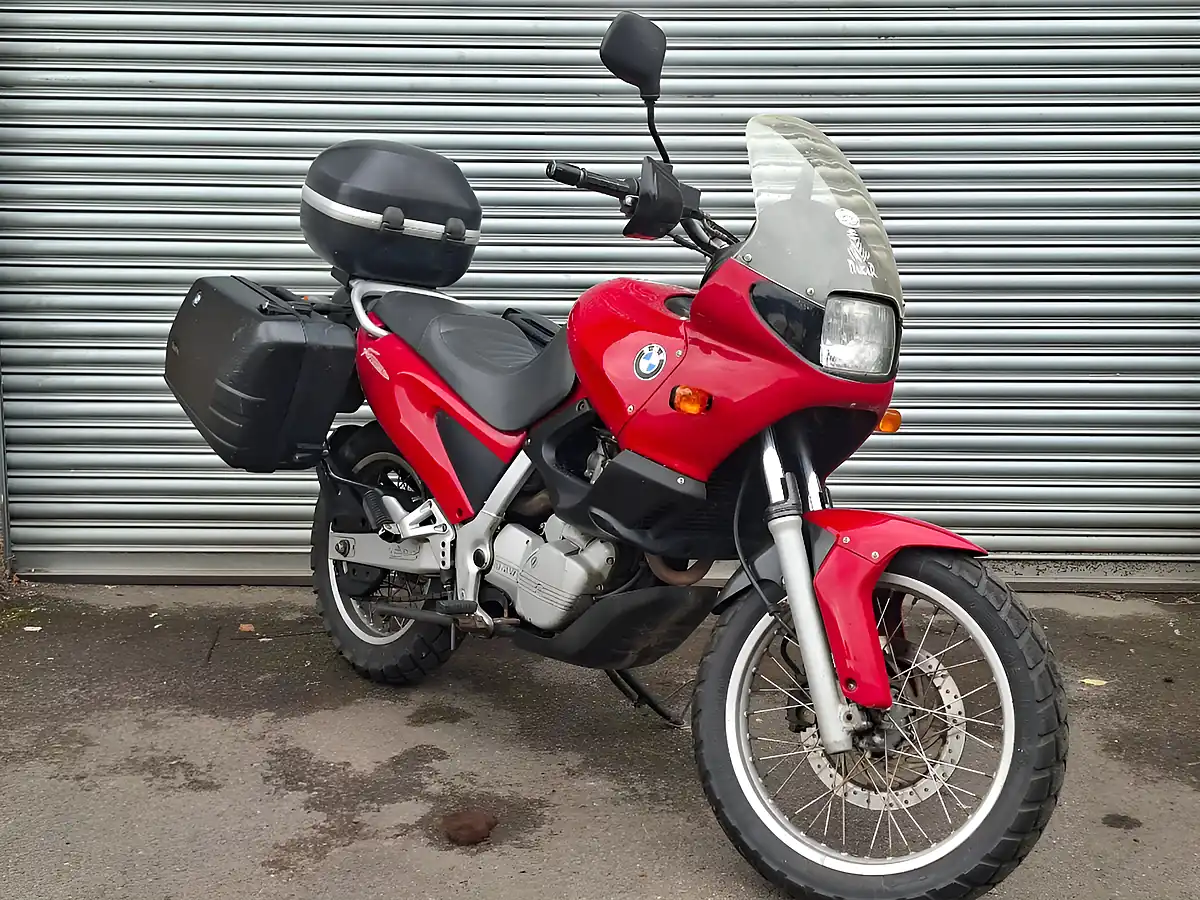 Used 1998 BMW F650 Funduro Red - Interior and Exterior details 2