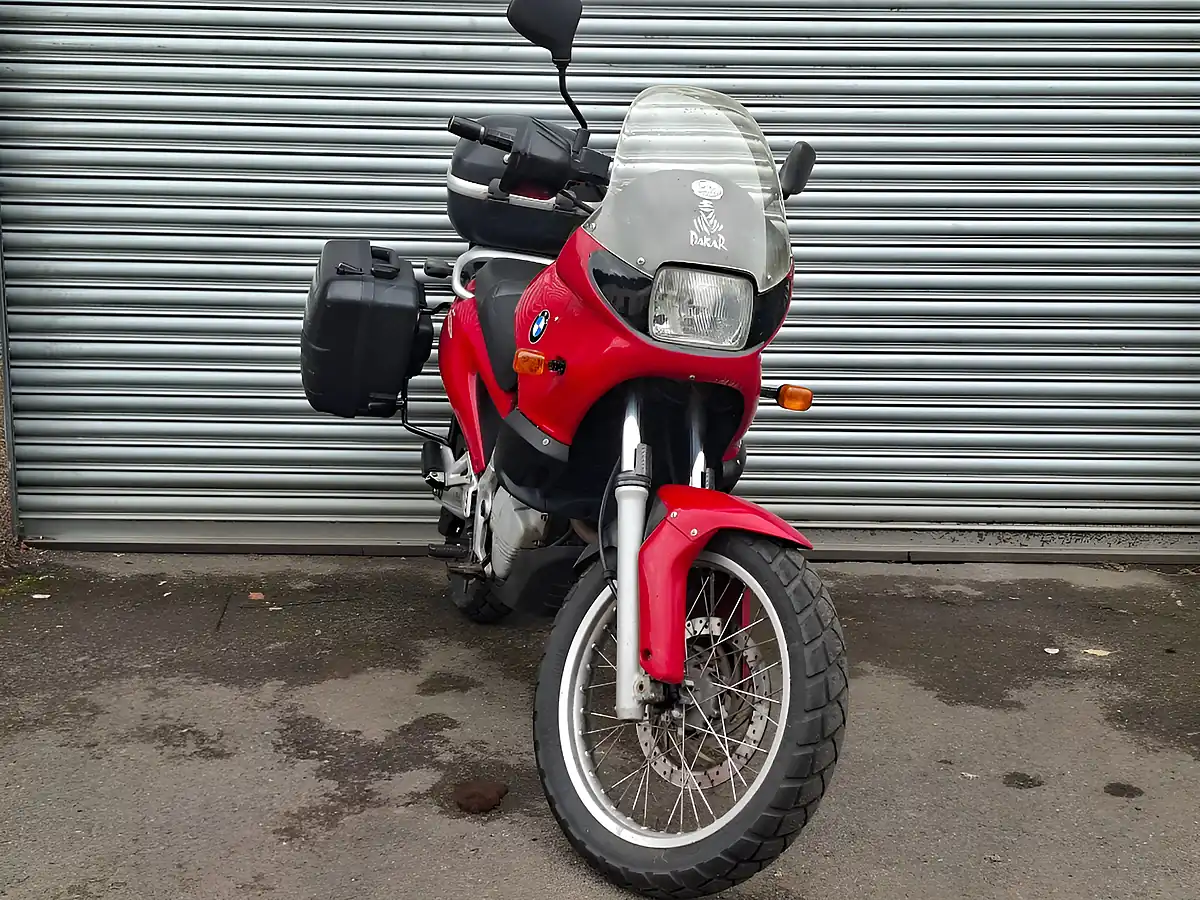 Used 1998 BMW F650 Funduro Red - Interior and Exterior details 3