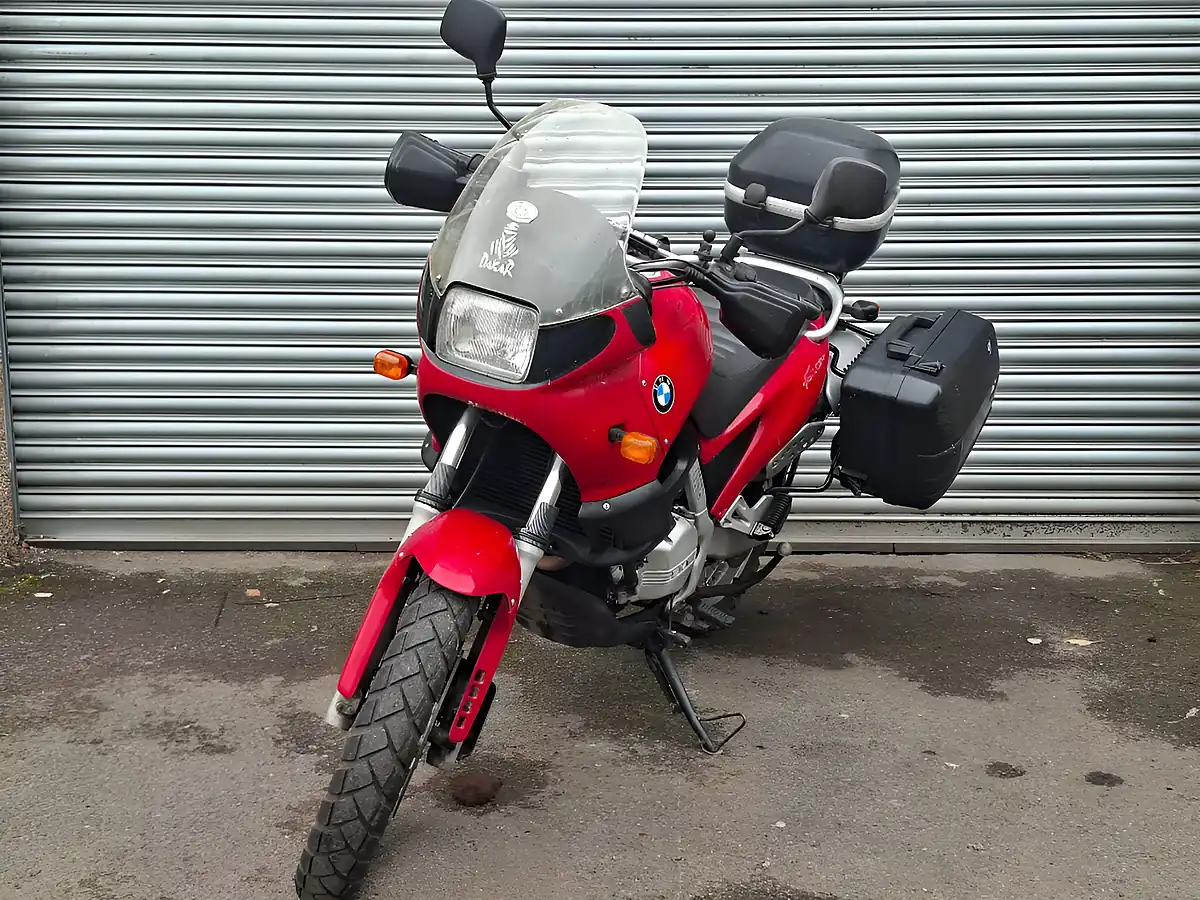 Used 1998 BMW F650 Funduro Red - Interior and Exterior details 4