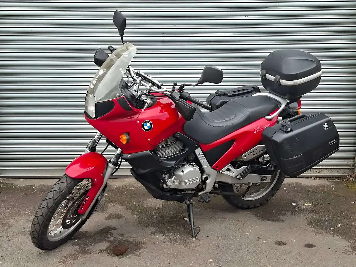 Used 1998 BMW F650 Funduro Red - Interior and Exterior details 5