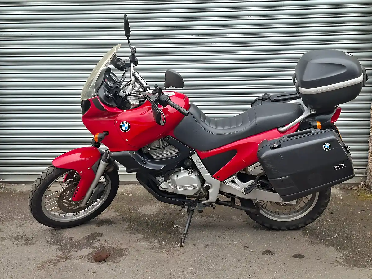 Used 1998 BMW F650 Funduro Red - Interior and Exterior details 6