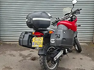 Used 1998 BMW F650 Funduro Red - Interior and Exterior details 7