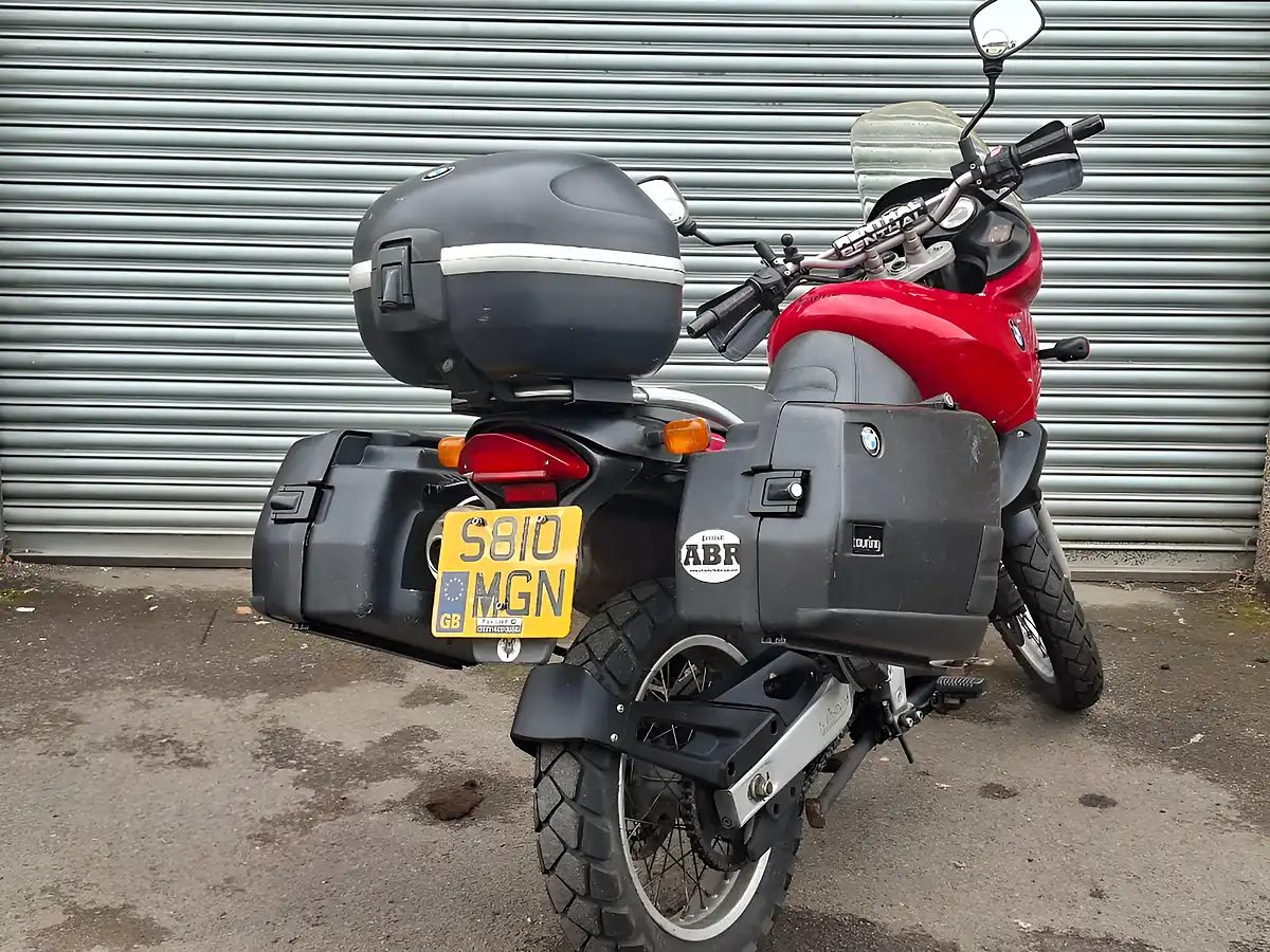 Used 1998 BMW F650 Funduro Red - Interior and Exterior details 7
