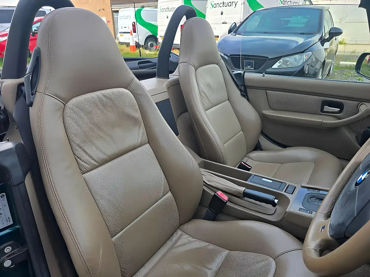 Used 1998 BMW Z3 Convertible Green - Interior and Exterior details 12