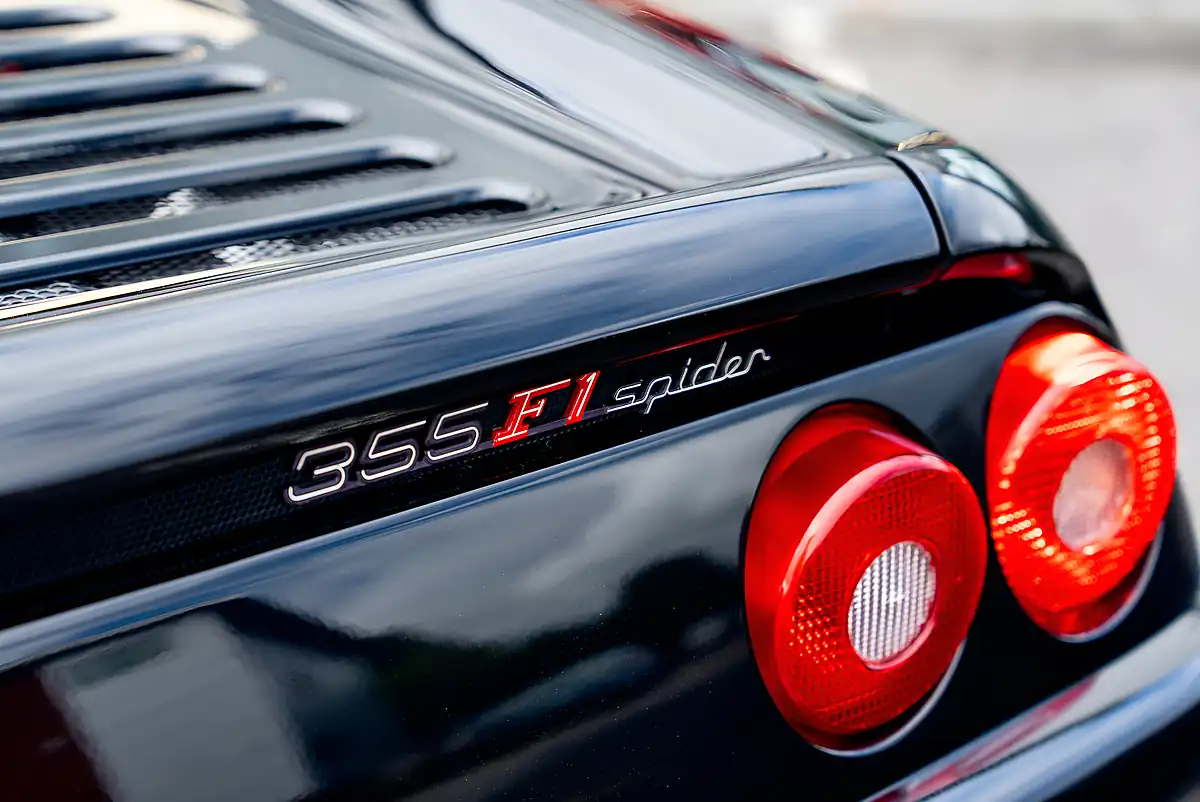Used 1998 Ferrari F355 Spyder Nero DS - Interior and Exterior details 17