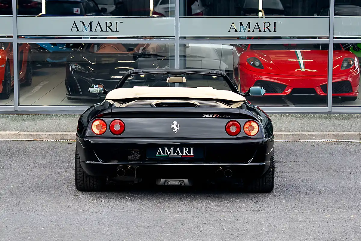 Used 1998 Ferrari F355 Spyder Nero DS - Interior and Exterior details 9