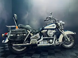 Used 1998 Harley-Davidson Heritage Classic Flstc Blue/Grey - Interior and Exterior details 12