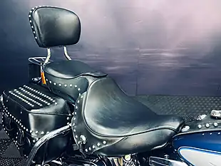 Used 1998 Harley-Davidson Heritage Classic Flstc Blue/Grey - Interior and Exterior details 13
