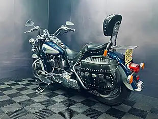 Used 1998 Harley-Davidson Heritage Classic Flstc Blue/Grey - Interior and Exterior details 14