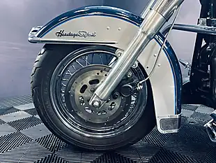 Used 1998 Harley-Davidson Heritage Classic Flstc Blue/Grey - Interior and Exterior details 16