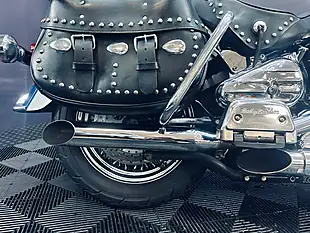 Used 1998 Harley-Davidson Heritage Classic Flstc Blue/Grey - Interior and Exterior details 17