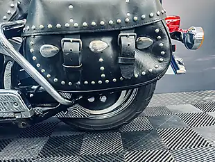 Used 1998 Harley-Davidson Heritage Classic Flstc Blue/Grey - Interior and Exterior details 18