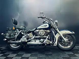 Used 1998 Harley-Davidson Heritage Classic Flstc Blue/Grey - Interior and Exterior details 2