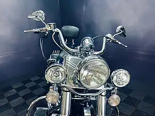 Used 1998 Harley-Davidson Heritage Classic Flstc Blue/Grey - Interior and Exterior details 8