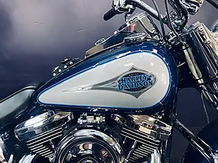 Used 1998 Harley-Davidson Heritage Classic Flstc Blue/Grey - Interior and Exterior details 9