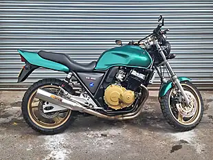 Used 1998 Honda Cb Super Sport Green - Interior and Exterior details 3
