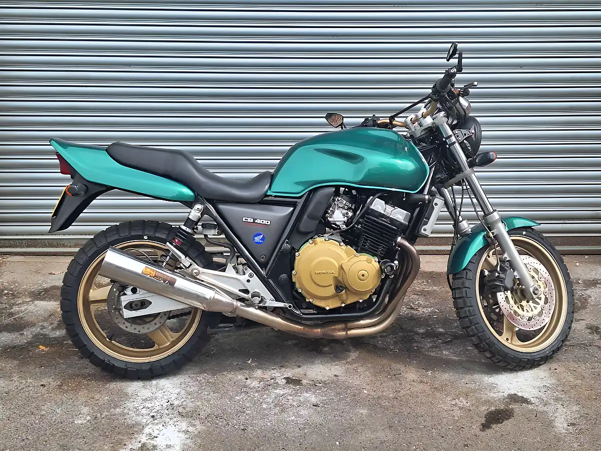 Used 1998 Honda Cb Super Sport Green - Interior and Exterior details 3