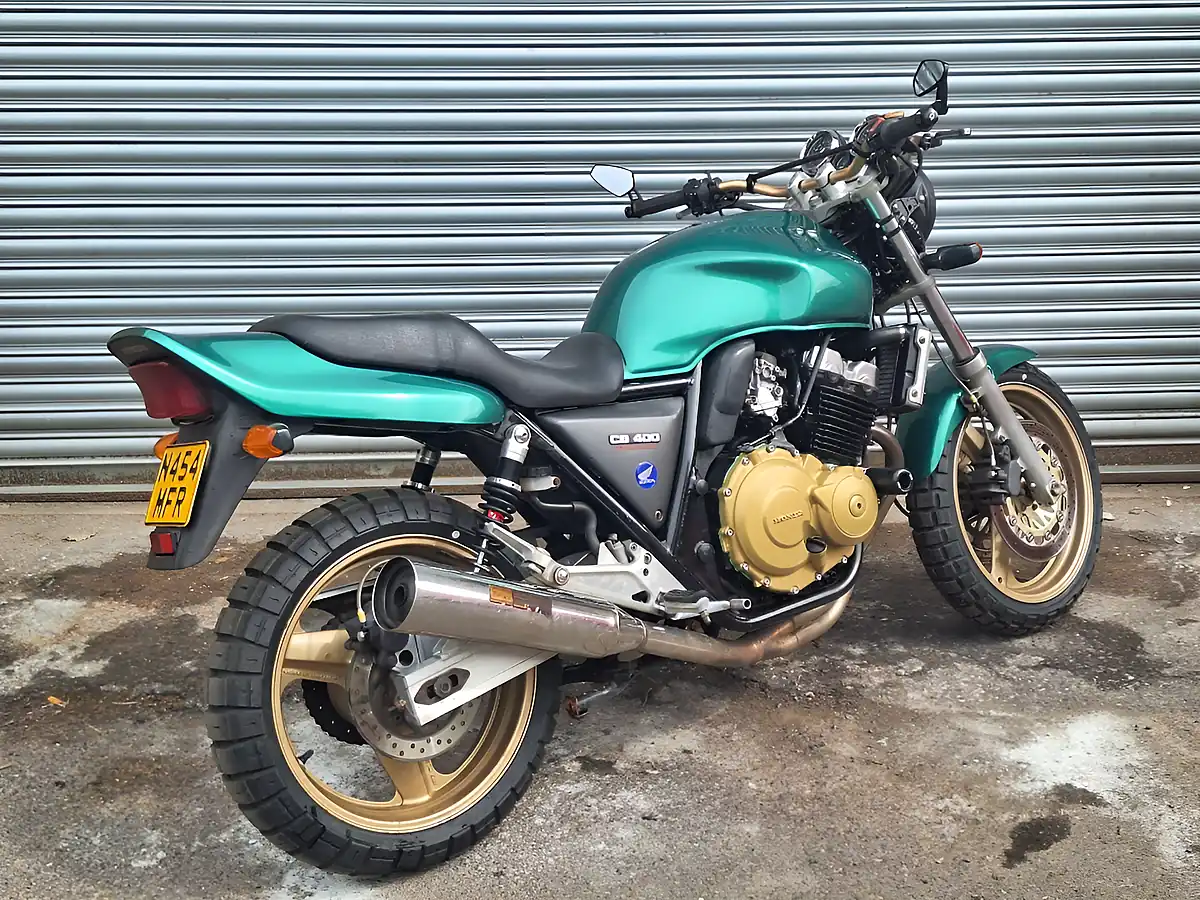 Used 1998 Honda Cb Super Sport Green - Interior and Exterior details 4