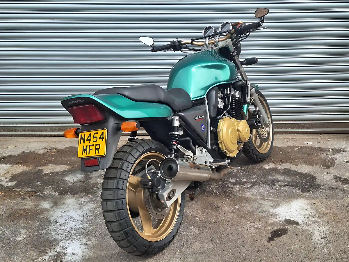 Used 1998 Honda Cb Super Sport Green - Interior and Exterior details 5