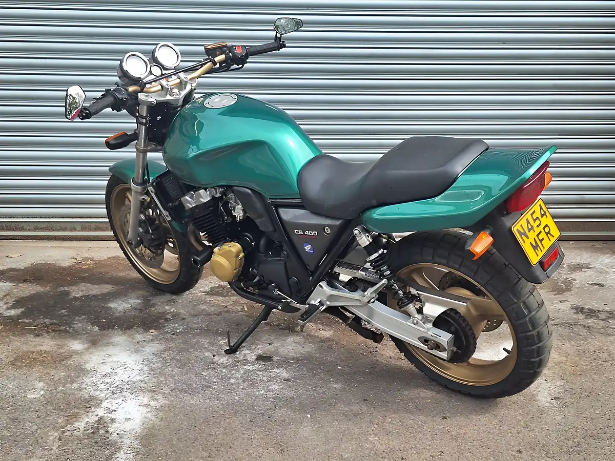 Used 1998 Honda Cb Super Sport Green - Interior and Exterior details 8