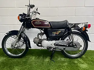 Used 1998 Honda cd90 Benly Black Maroon - Interior and Exterior details 11
