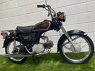Used 1998 Honda cd90 Benly Black Maroon - Interior and Exterior details 3