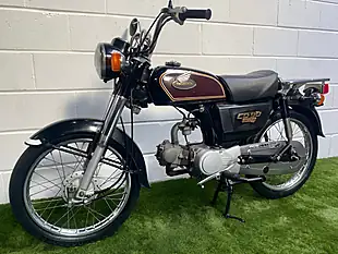 Used 1998 Honda cd90 Benly Black Maroon - Interior and Exterior details 5