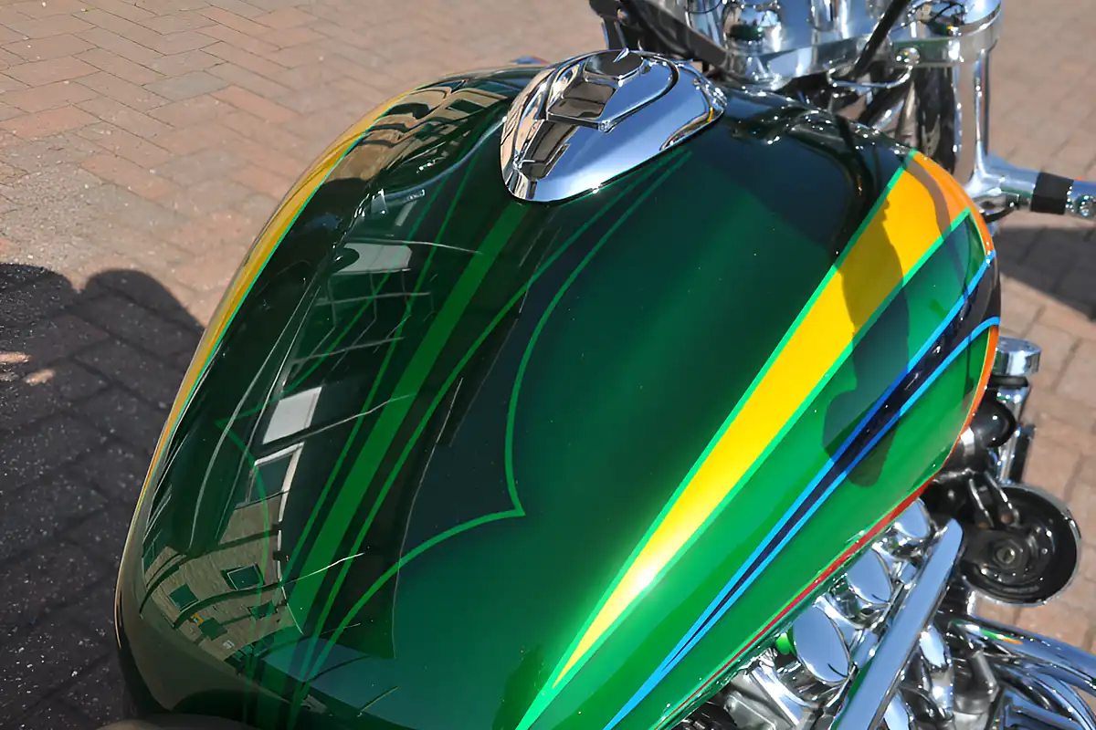 Used 1998 Honda Valkyrie GL1500C F6C Green - Interior and Exterior details 13