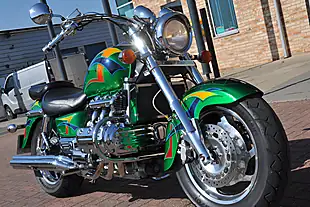 Used 1998 Honda Valkyrie GL1500C F6C Green - Interior and Exterior details 17
