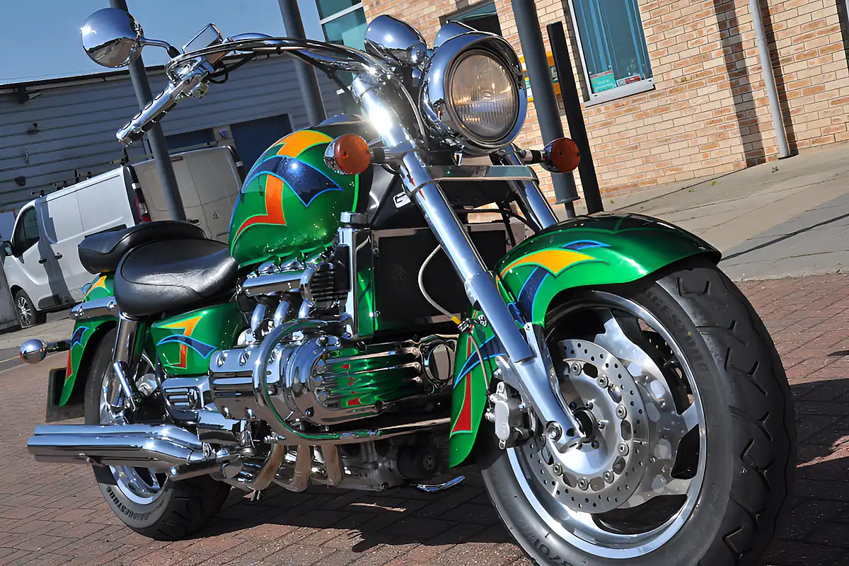 Used 1998 Honda Valkyrie GL1500C F6C Green - Interior and Exterior details 17